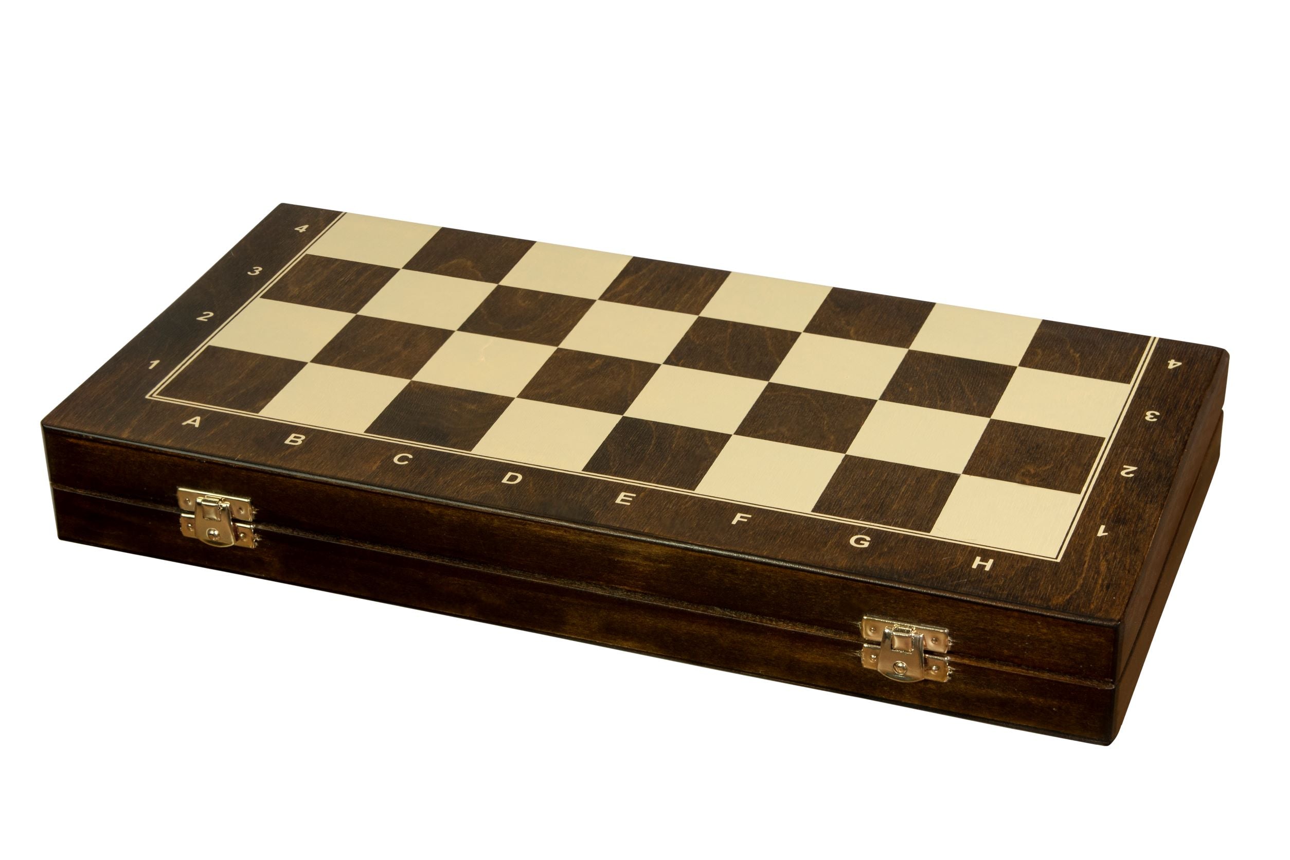 Scacchiera/Custodia per scacchi in legno con inserto (48 x 48 cm) - eea0d148710e4d56e0cbfcb28cfbd50c