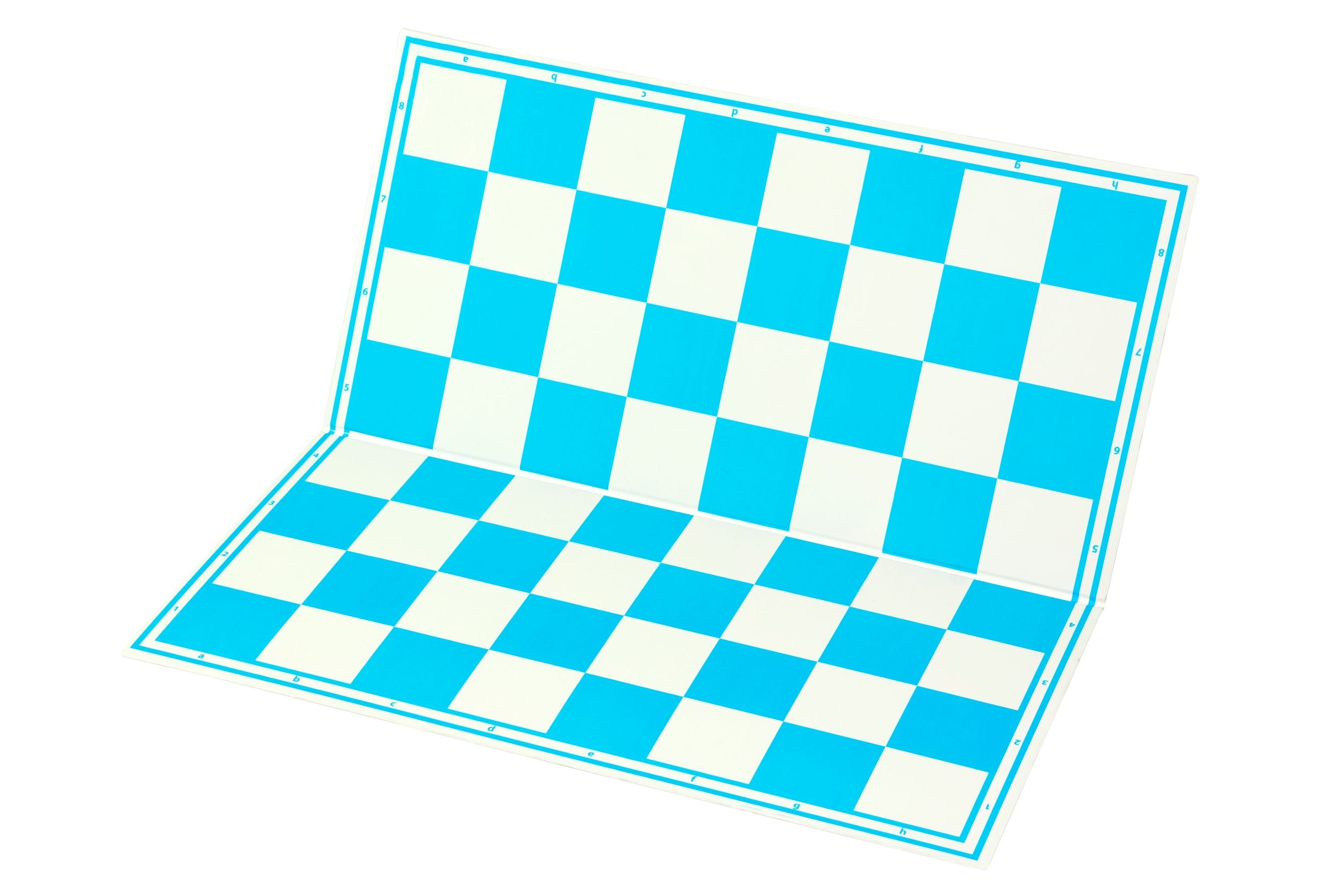 Scacchiera da torneo in cartone, blu/bianca, superficie lavabile - 031139104a64f9d4d48b1d5f7826aec7