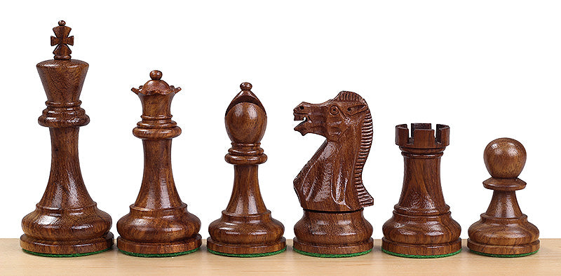 Scacchi EXECUTIVE in legno di Bosso/Acacia 4'' - Scacchi EXECUTIVE in legno di Bosso/Acacia 4''