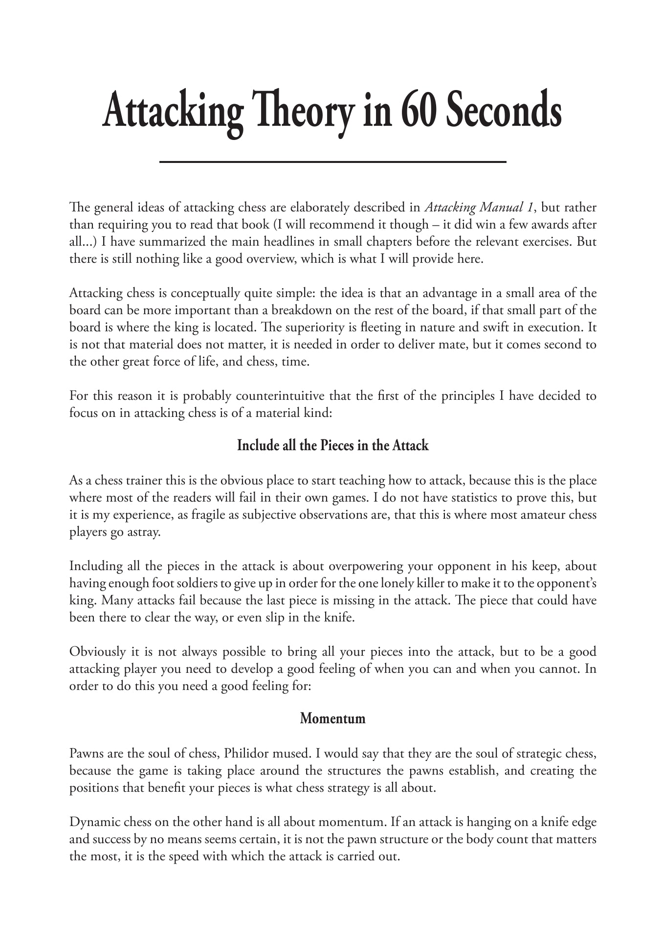 Grandmaster Preparation - Attack & Defence: Games & Exercises for Ambitious Players (hardcover) - Grandmaster Preparation - Attack & Defence: Games & Exercises for Ambitious Players (hardcover)