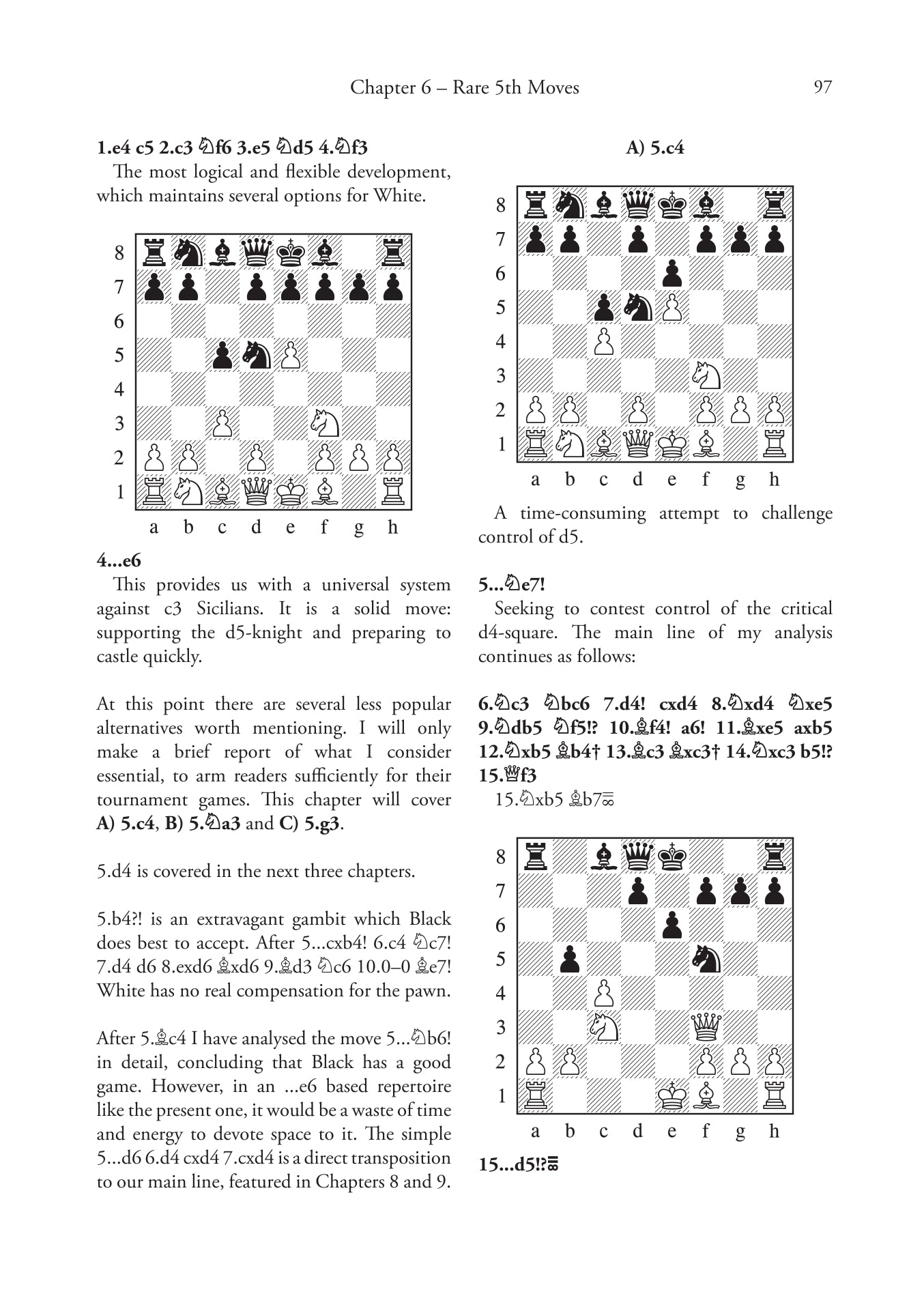 Grandmaster Repertoire 6A - Beating the Anti-Sicilians (hardcover) by Vassilios Kotronias - Grandmaster Repertoire 6A - Beating the Anti-Sicilians (hardcover) by Vassilios Kotronias