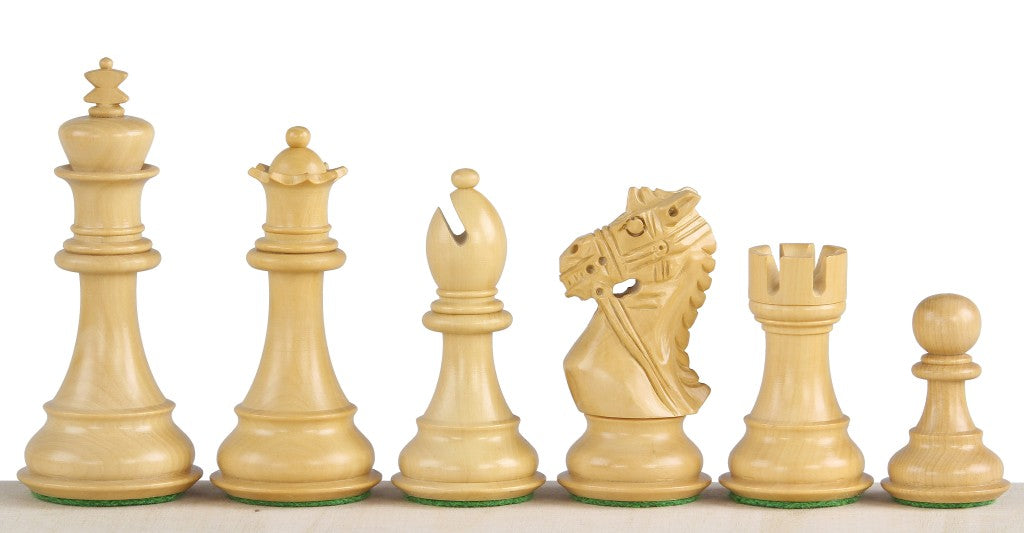Scacchi Staunton KING'S BRIDAL ebanizzati (Re 9,5cm) - Scacchi Staunton KING'S BRIDAL ebanizzati (Re 9,5cm)