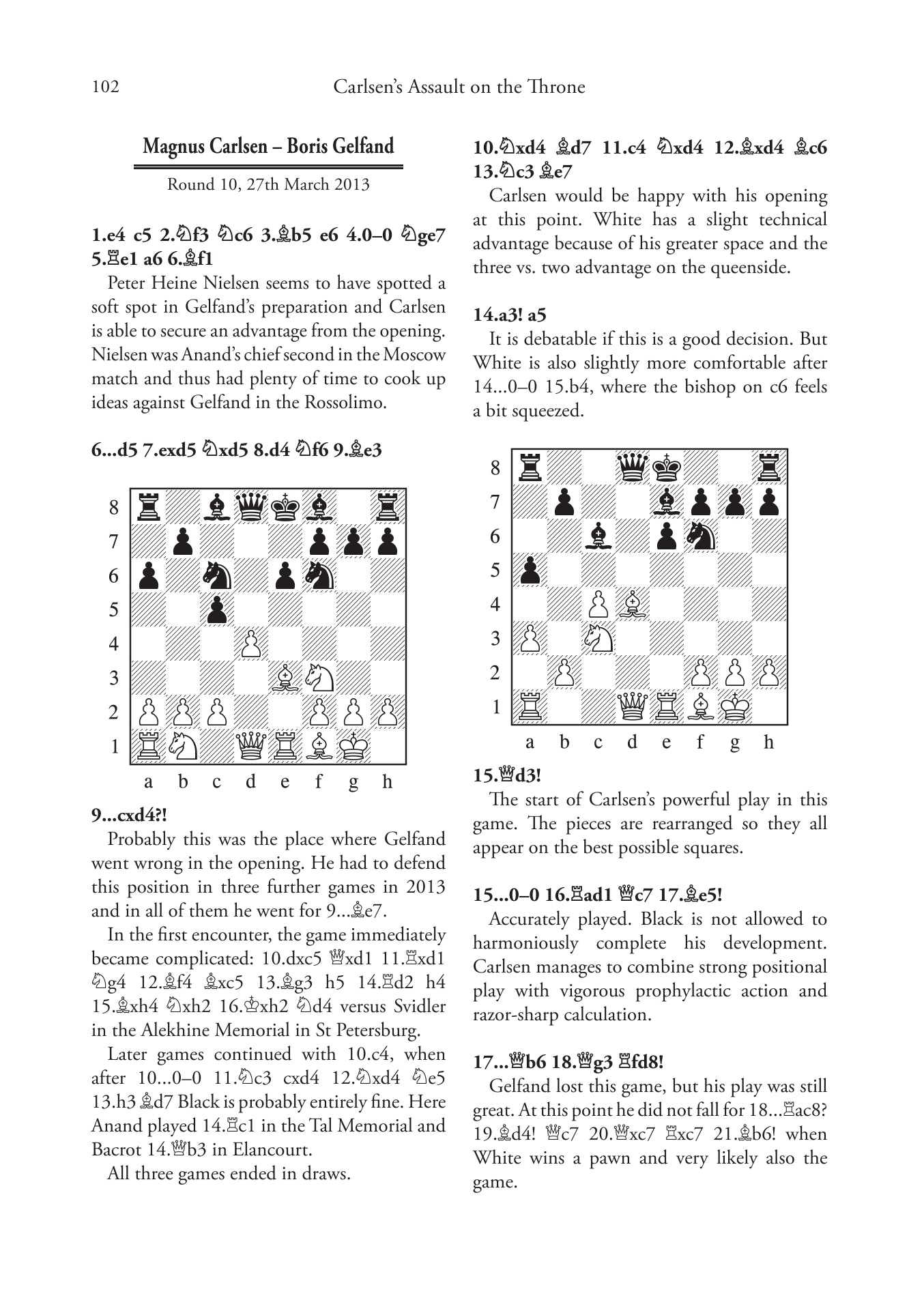 Carlsen's Assault on the Throne by Vassilios Kotronias & Sotiris Logothetis (hardcover) - Carlsen's Assault on the Throne by Vassilios Kotronias & Sotiris Logothetis (hardcover)
