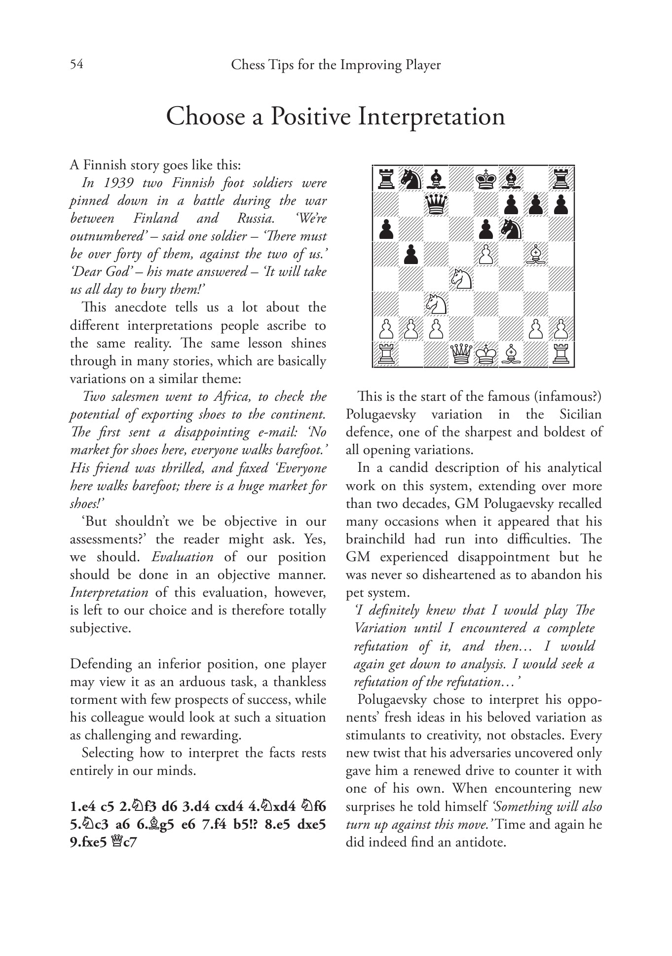 Chess Tips for the Improving Player by Amatzia Avni (softcover) - Chess Tips for the Improving Player by Amatzia Avni (softcover)