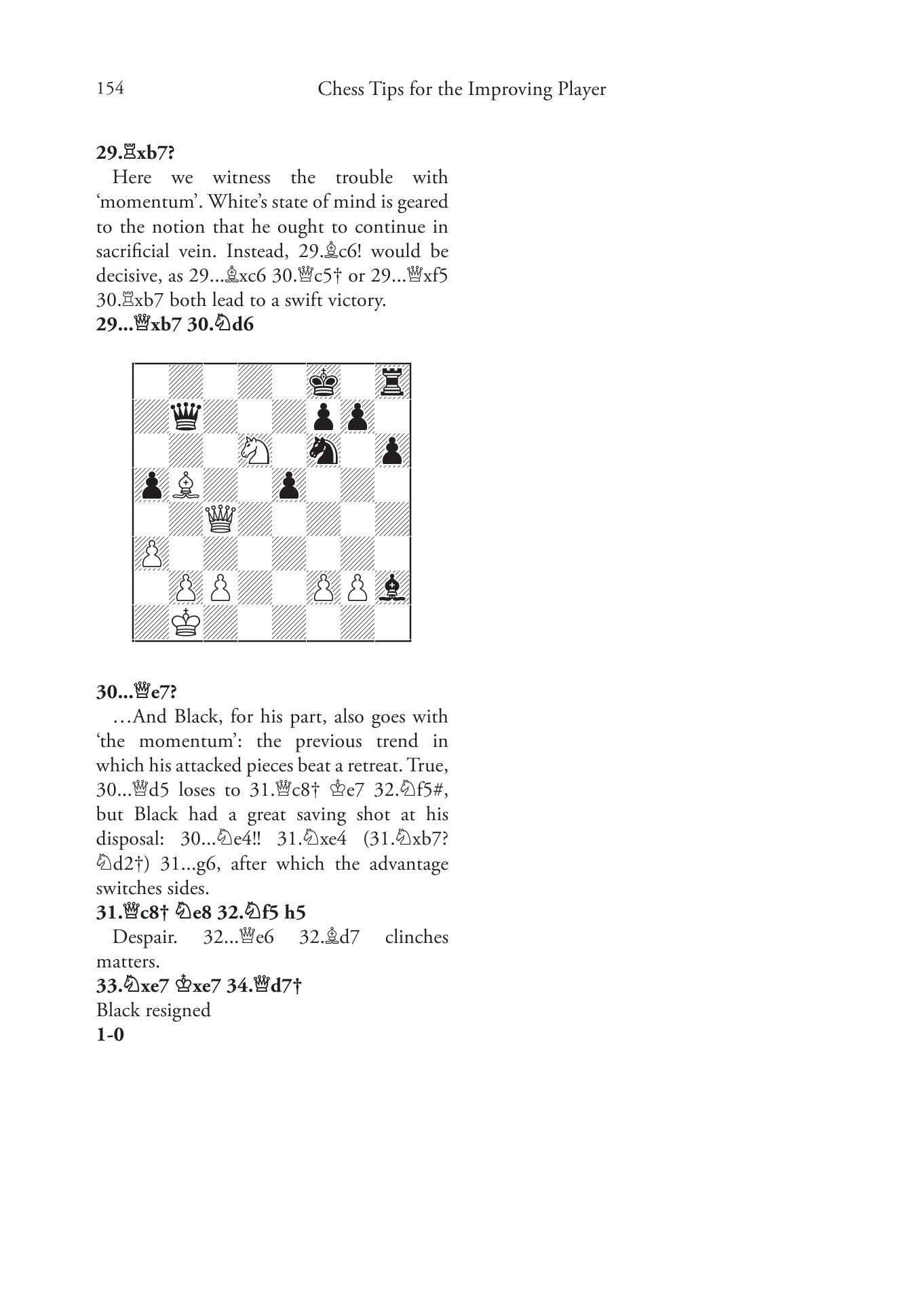Chess Tips for the Improving Player by Amatzia Avni (softcover) - Chess Tips for the Improving Player by Amatzia Avni (softcover)
