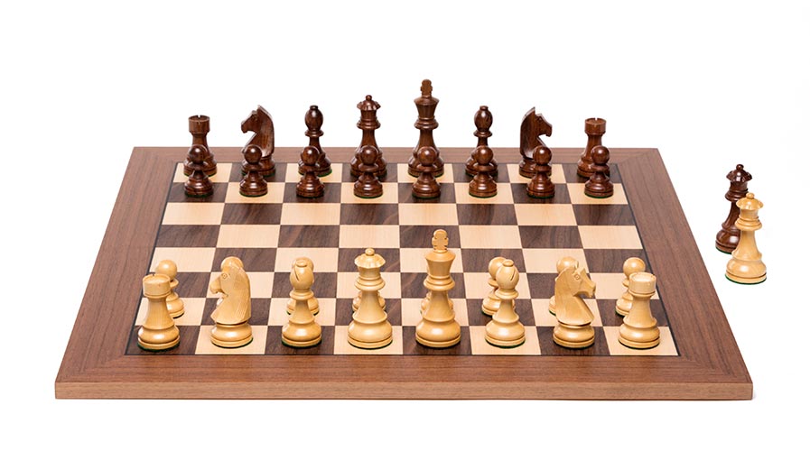Set di scacchi originale DGT - scacchiera + pezzi di scacchi Timeless - 1eafe17d50acdd9a80f1ef6e12365bda