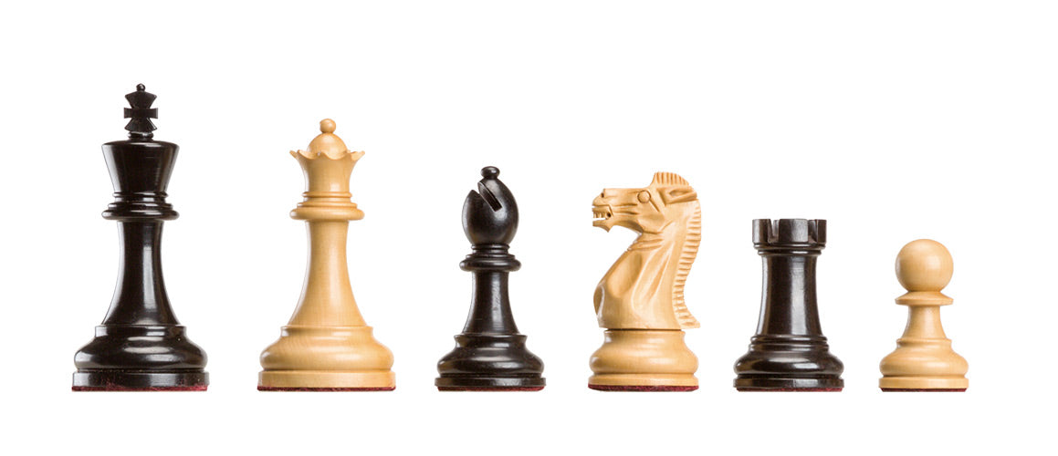 Figure di scacchi deluxe Judit Polgar n. 6 - 3,75" in scrigno di legno - Figure di scacchi deluxe Judit Polgar n. 6 - 3,75" in scrigno di legno