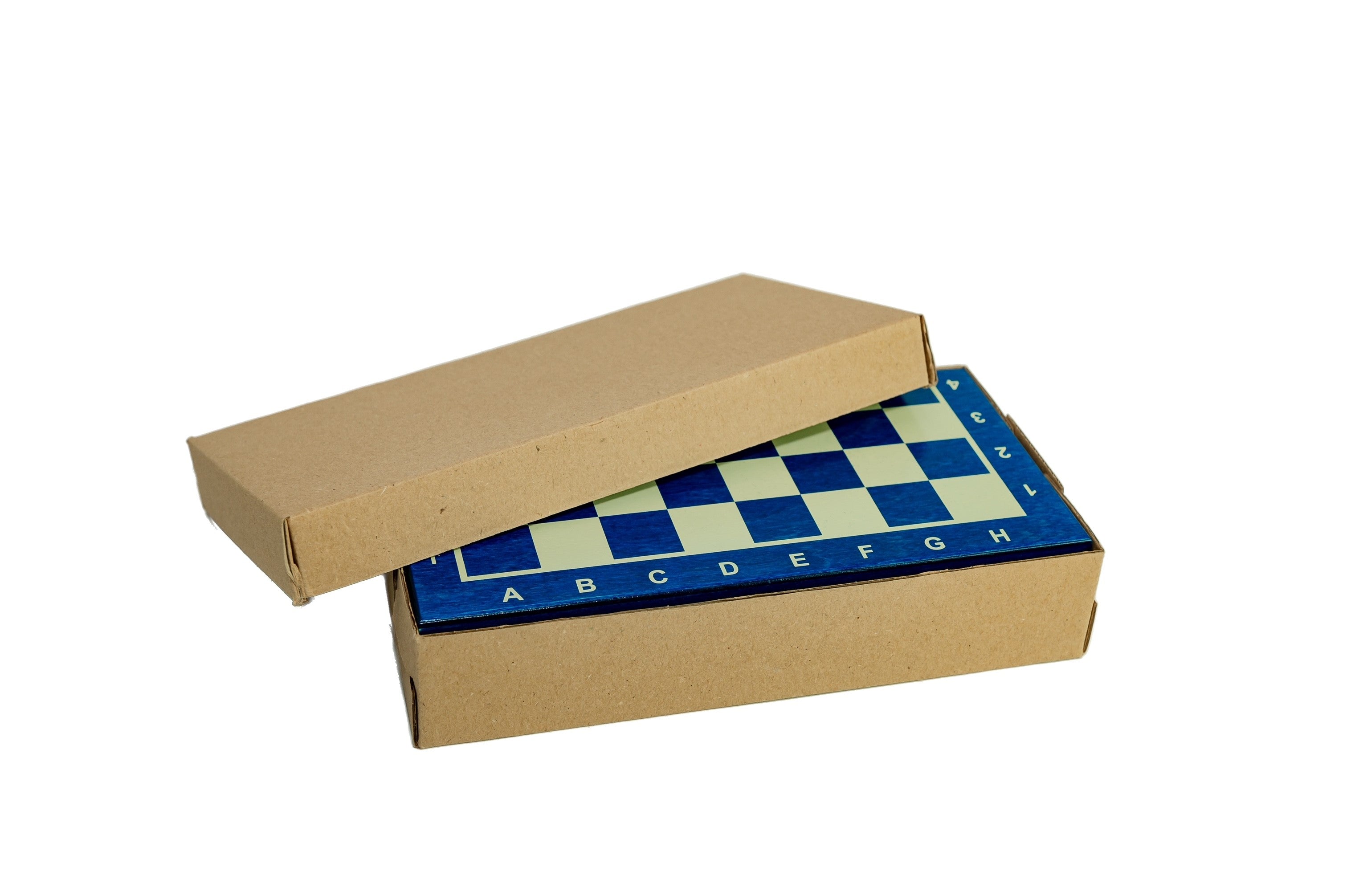 Scacchi scolastici in legno Mini - blu - Scacchi scolastici in legno Mini - blu