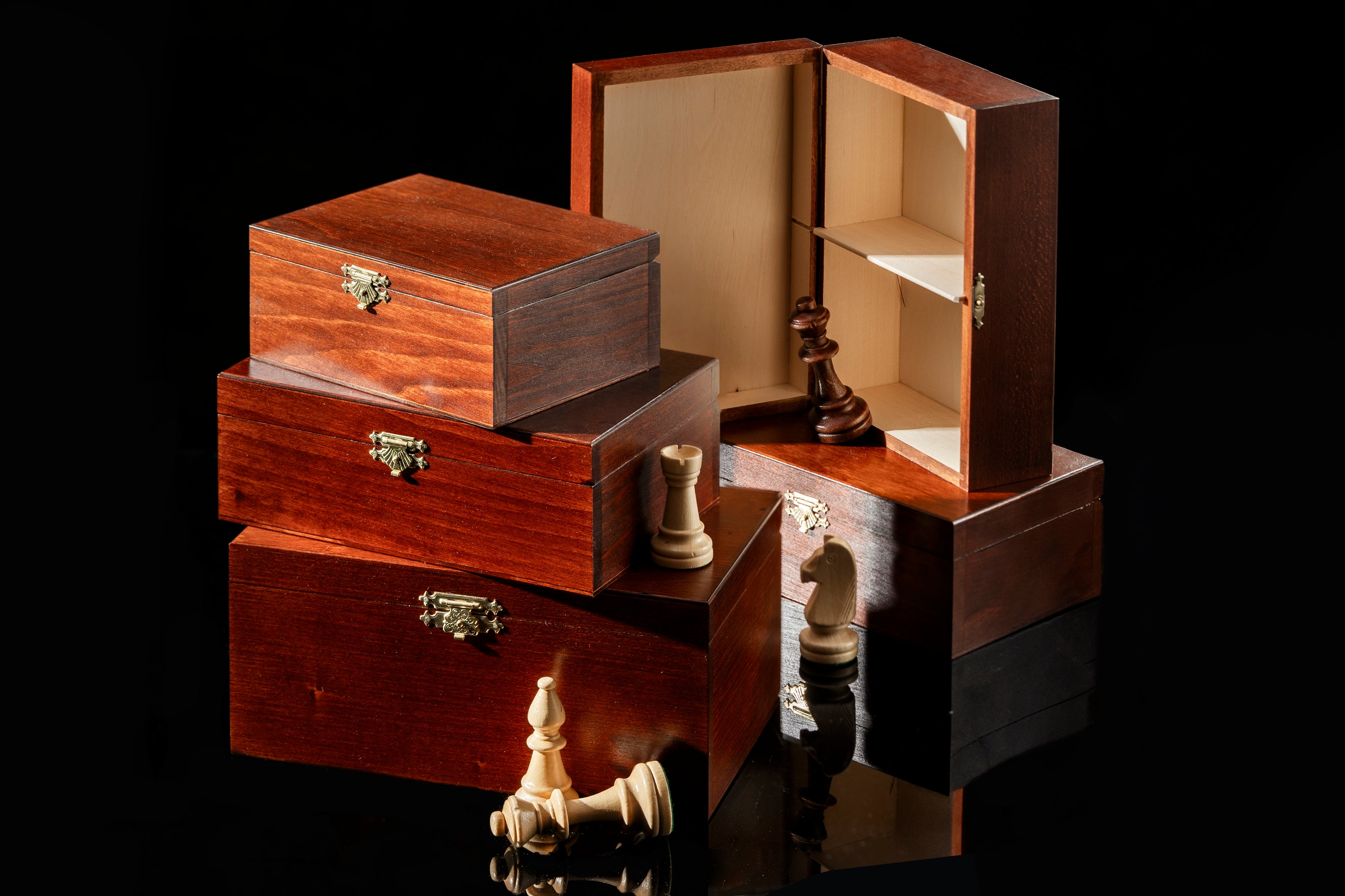 STAUNTON n. 7 Scatola in legno - STAUNTON n. 7 Scatola in legno