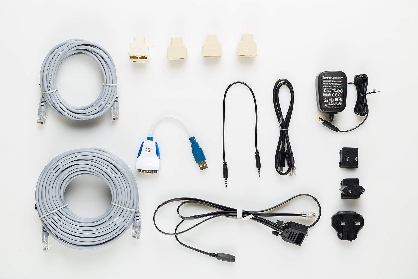 Set di cavi di collegamento per la prima scheda elettronica del sistema da torneo (USB C) - Set di cavi di collegamento per la prima scheda elettronica del sistema da torneo (USB C)