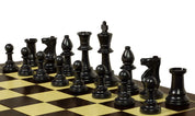 Set di scacchi da allenamento grande 48x48 cm (Re 96 mm)