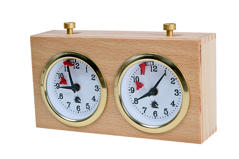 Orologio in legno BHB senza supporto - piccolo luminoso - Orologio in legno BHB senza supporto - piccolo luminoso