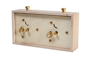 Orologio in legno BHB senza supporto - piccolo luminoso