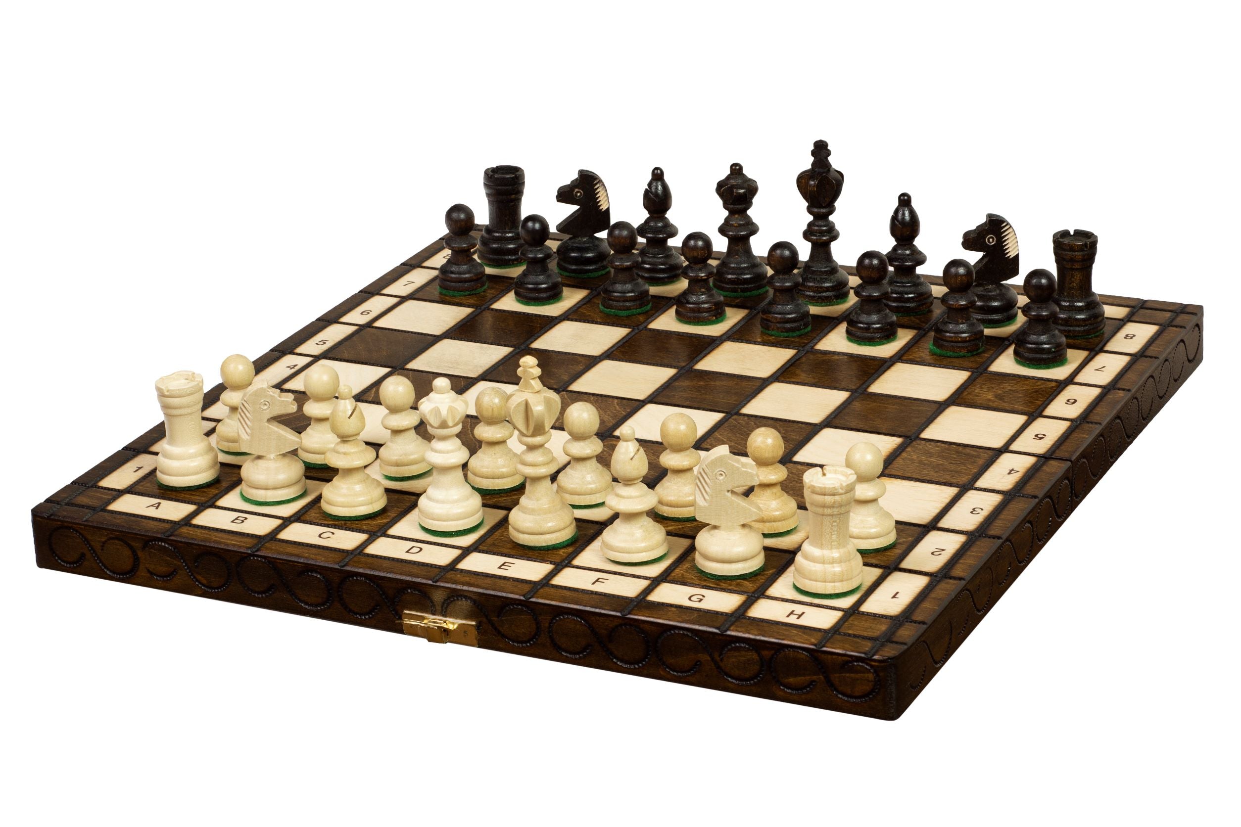 Set di Scacchi in Legno Polacchi (35x35 cm) - 261a6c6b89da17601c22e8ff2970eb2a