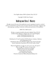 Build up your Chess 3 Mastery (hardcover) by Artur Yusupov