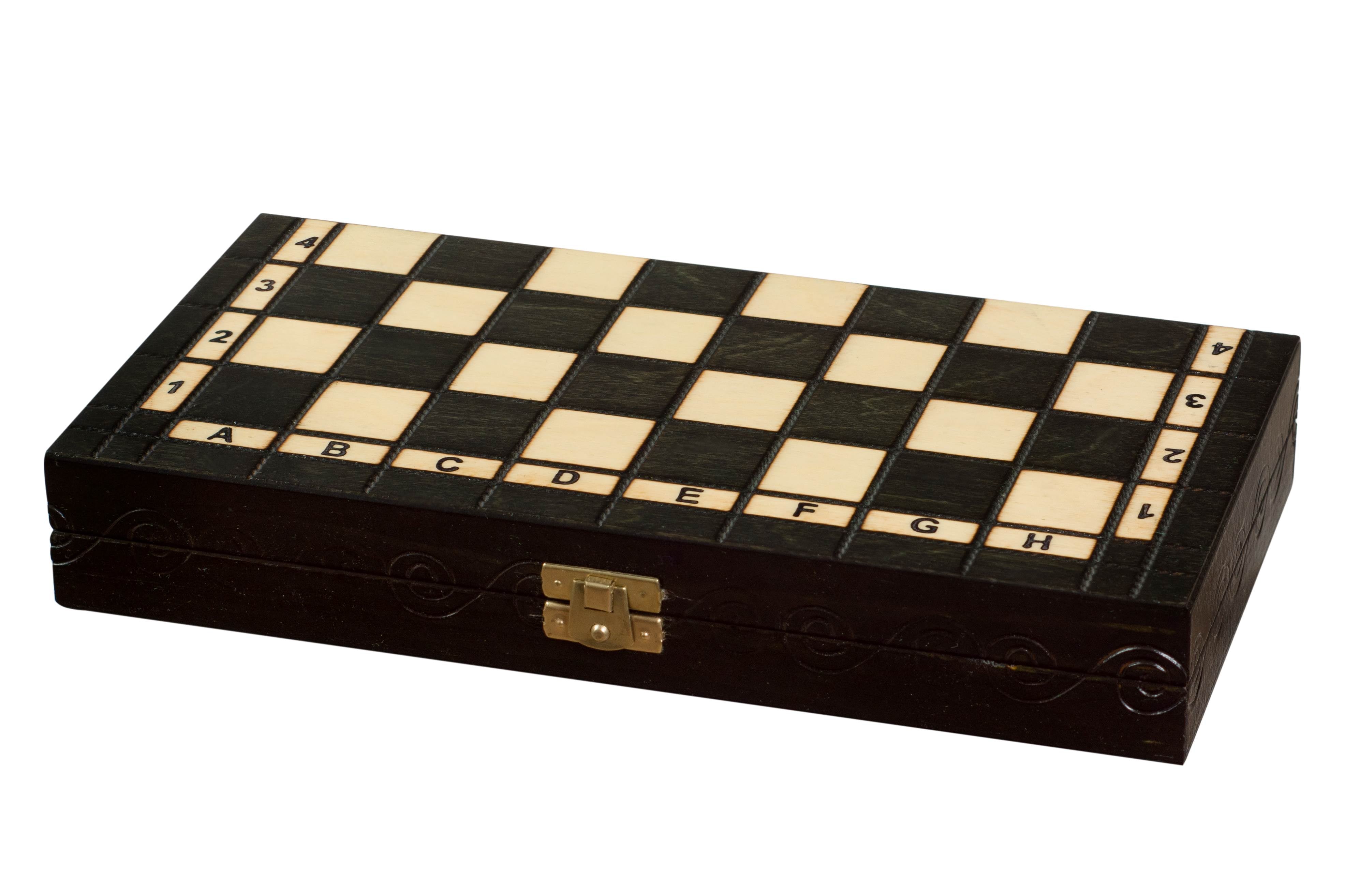 Scacchi Reali Piccoli (30x30cm) - Nero - 6ff91bdf76e43ce18ae34c922f674bfb