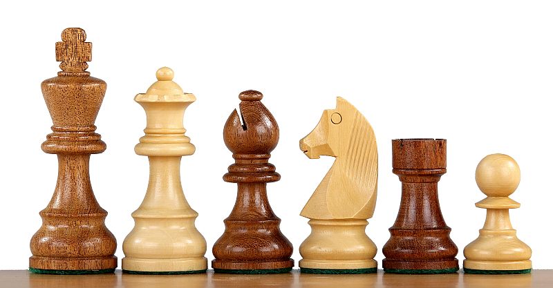 Set di scacchi Maestro Internazionale - Caselle 58x58 mm + Scacchi (Re 9,5 cm) - 9b8e72cb87bb802c4b4bb7a60eabbd25
