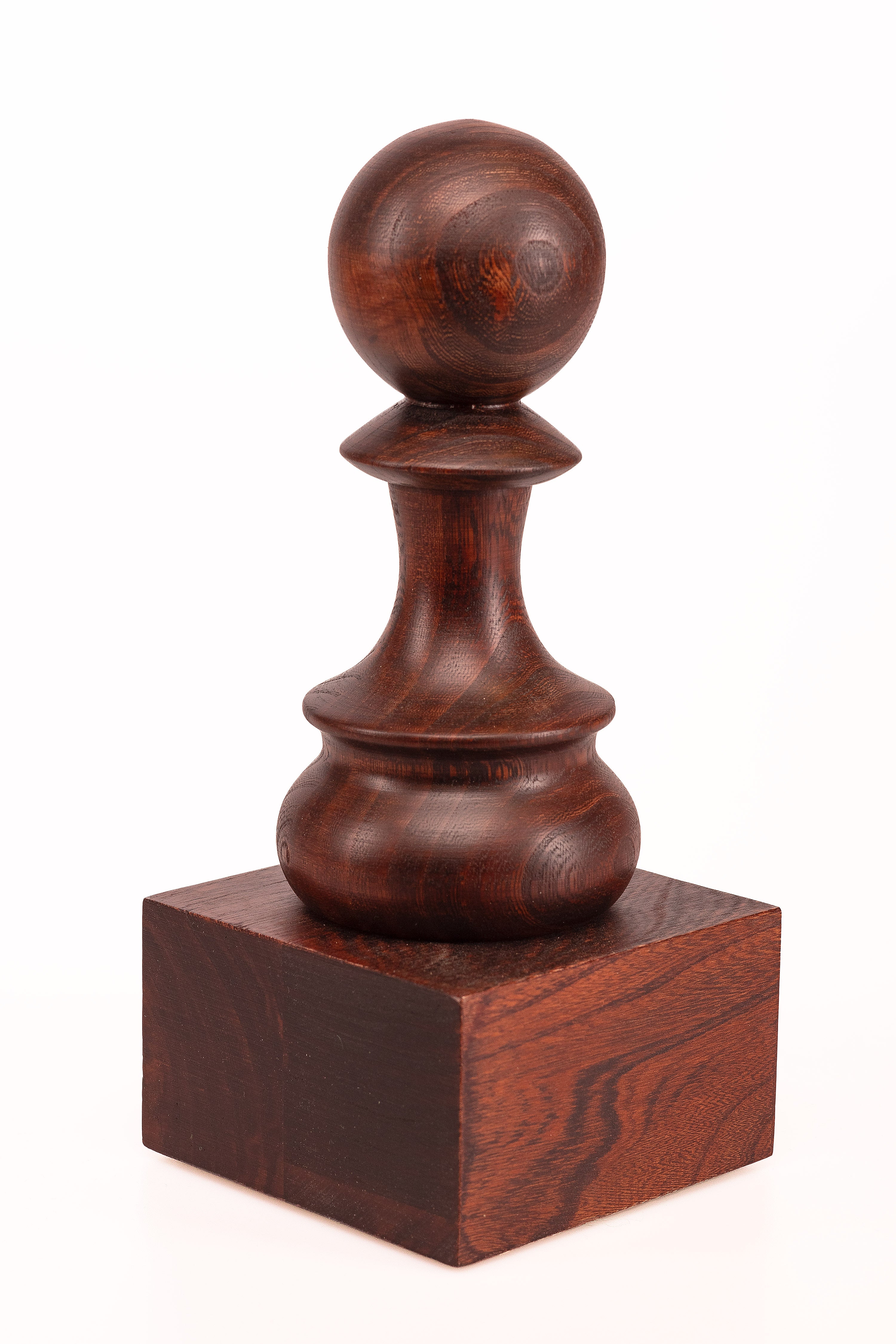 Coppa degli scacchi in legno - Pedone Nero - Coppa degli scacchi in legno - Pedone Nero