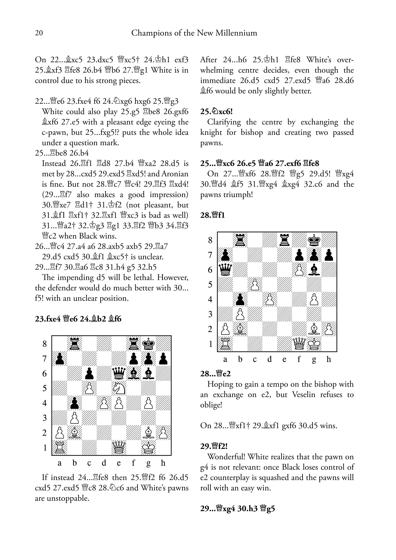Champions of the New Millennium - Ftacnik, Kopec and Browne (softcover) - Champions of the New Millennium - Ftacnik, Kopec and Browne (softcover)