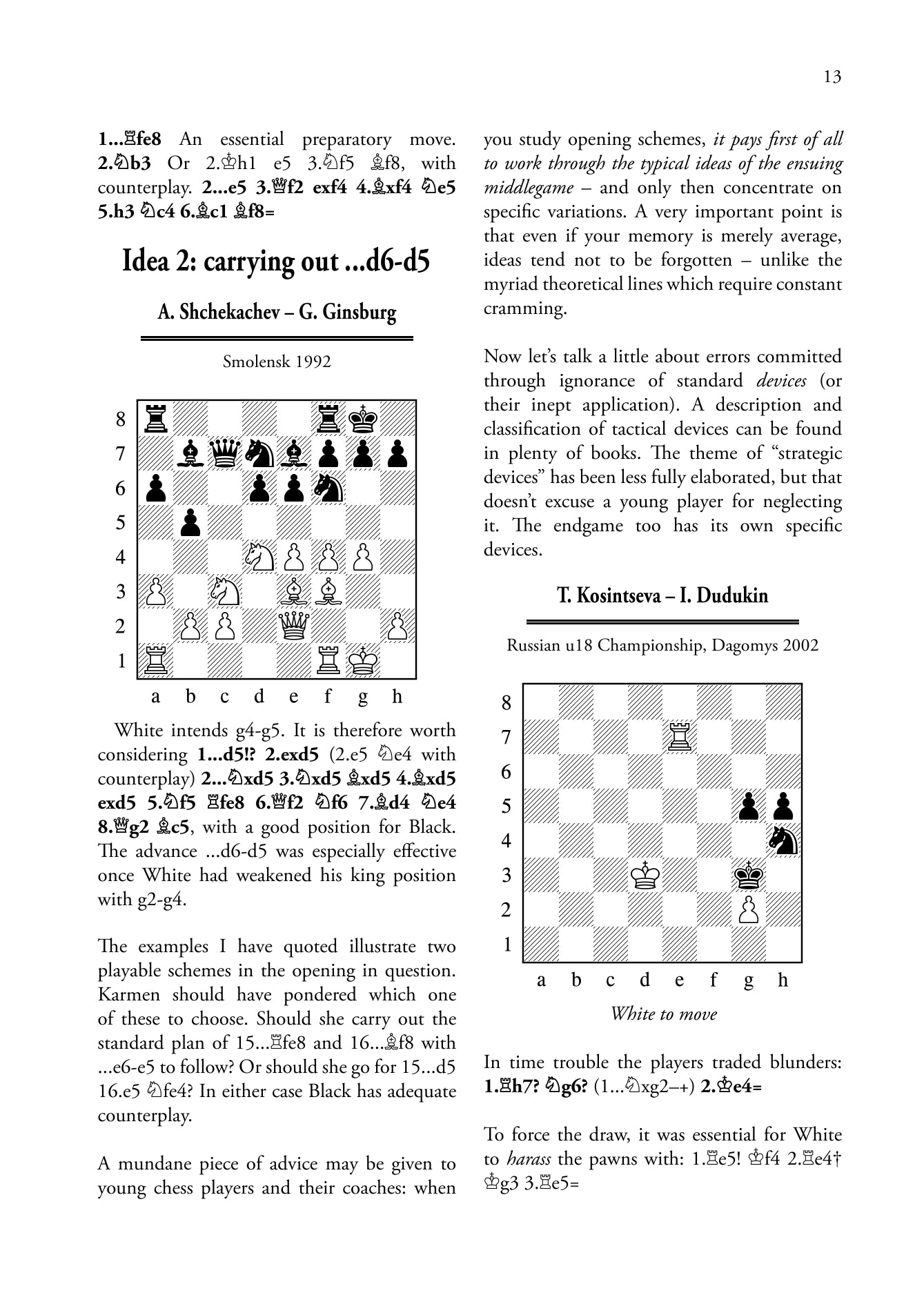 Chess Lessons by Vladimir Popov (hardcover) - Chess Lessons by Vladimir Popov (hardcover)
