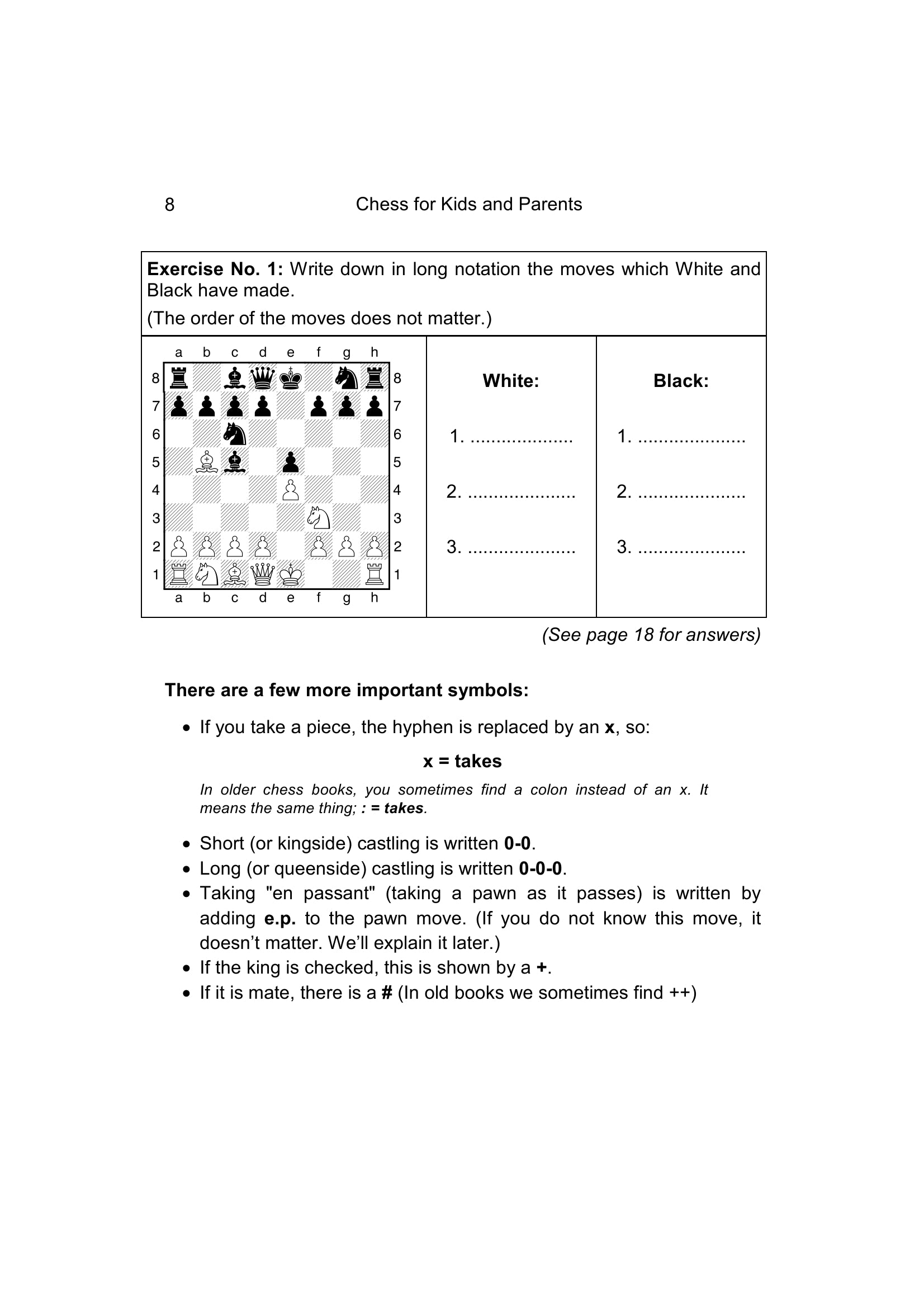Chess for Kids and Parents - Chess for Kids and Parents