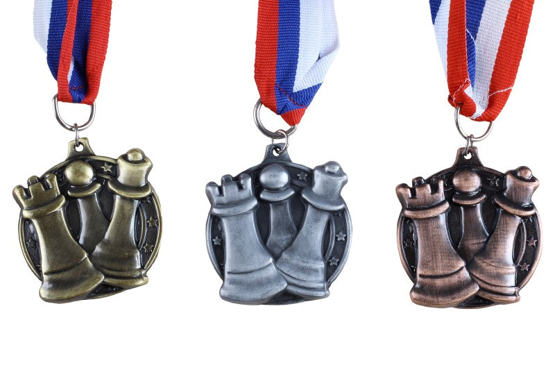 Medaglia di bronzo per gli scacchi rotondi - Medaglia di bronzo per gli scacchi rotondi