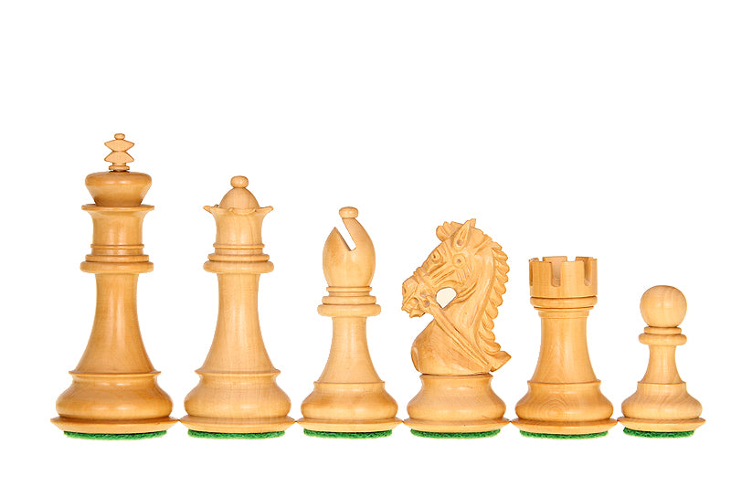 Scacchi Staunton KING'S BRIDAL ebanizzati 4'' - Scacchi Staunton KING'S BRIDAL ebanizzati 4''