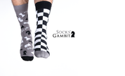 Calzini a scacchi Nanushki - misura 40-43