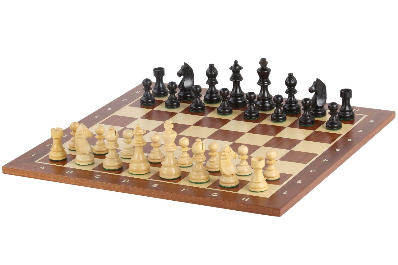 Set di scacchi Botvinnik - scacchiera (Re 9cm) - Set di scacchi Botvinnik - scacchiera (Re 9cm)