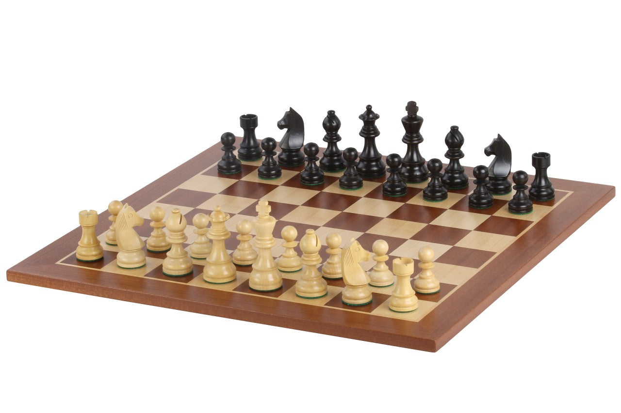 Set di scacchi Andromeda - scacchiera (caselle 58x58 mm), Scacchi (Re 96 mm) - Set di scacchi Andromeda - scacchiera (caselle 58x58 mm), Scacchi (Re 96 mm)
