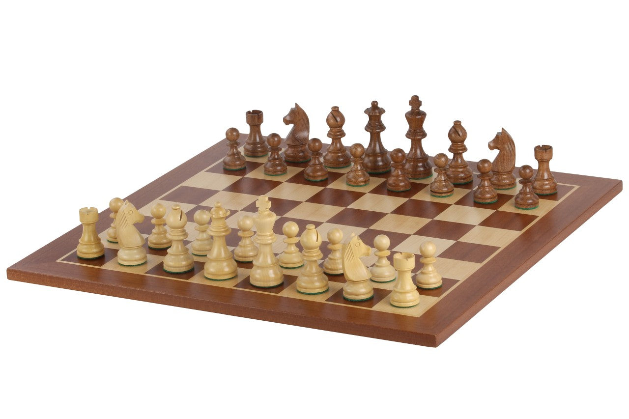 Set di scacchi Maestro - Caselle 58x58 mm + Scacchi (Re 9,5 cm) - Set di scacchi Maestro - Caselle 58x58 mm + Scacchi (Re 9,5 cm)