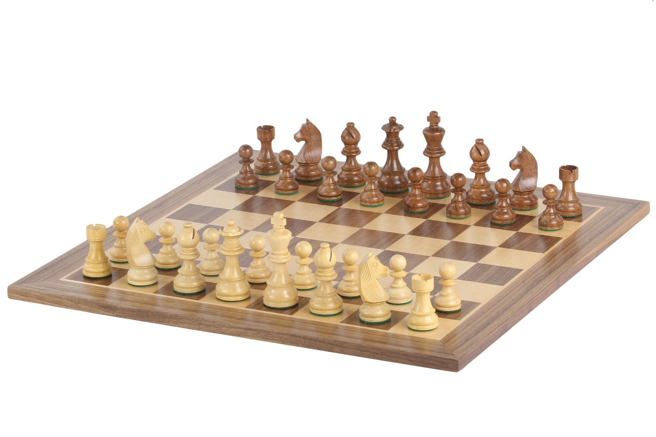 Set di scacchi Maestro Internazionale - Caselle 58x58 mm + Scacchi (Re 9,5 cm) - 9977ffd181d690f4a9fc967beb6636fc