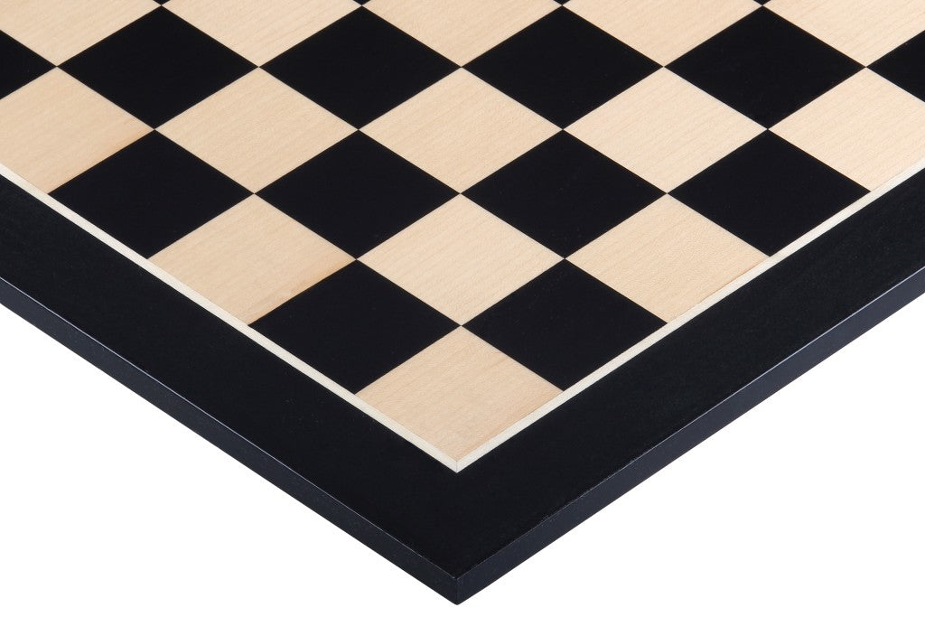 Scacchiera n. 4 (senza Coordinate) in ebano (intarsiata) - Scacchiera n. 4 (senza Coordinate) in ebano (intarsiata)