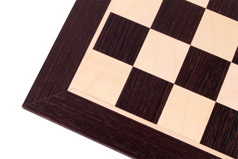 Scacchiera n. 4+ (senza Coordinate) wenge/acero (intarsio) - Scacchiera n. 4+ (senza Coordinate) wenge/acero (intarsio)