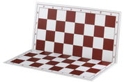 Scacchiera pieghevole in plastica 4+, bianca e rossa
