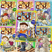 Set of 7 books Chess Camp Series 1 - 7 (hardcover)